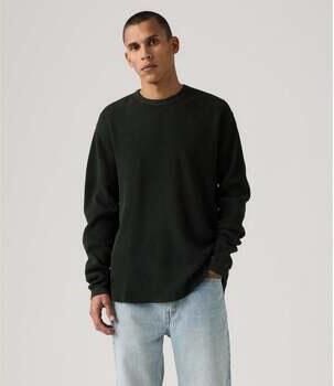 Levi's T-Shirt Lange Mouw Levis RT LS Relaxed Thermal Tee Negro