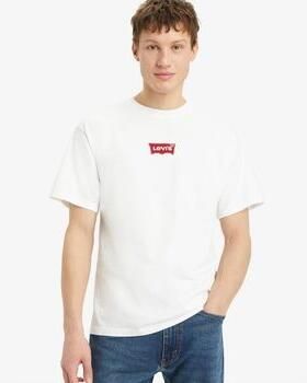 Levis LEVI'S Badge Batwing T-Shirt White- Heren White