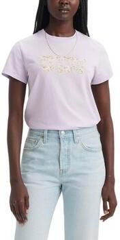 Levi's T-shirt met labelprint