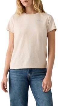 Levi's T-shirt The Perfect Tee met batwing-logoprint - Foto 7