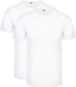 Levi's T-shirt Levis T-shirt Solid Crew Wit 2Pack