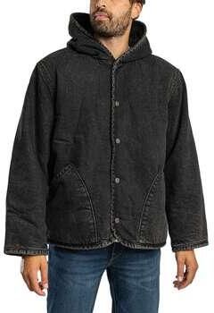 Levi's Loose fit jack van denim met capuchon en binnenvoering - Foto 4