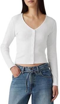 Levi's Shirt met lange mouwen in riblook met knoopsluiting - Foto 5