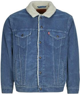Levi's Relaxed fit sherpa jacket met kentkraag