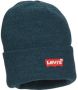 Levi's Blauwe Acryl Hoeden & Mutsen Geborduurd Logo Blue Unisex - Thumbnail 1