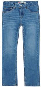 Levis Levi's Kids 511 slim fit jeans calabasas Blauw Jongens Stretchdenim 176