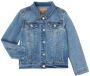 Levis Levi's Kids spijkerjas matter of fact Blauw Meisjes Stretchdenim Klassieke kraag 104 - Thumbnail 1