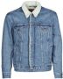 Levi's Blauwe Katoenen Blazer met Lange Mouwen en Automatische Knopen Blue Heren - Thumbnail 1