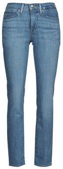 Levi's 300 Shaping straight fit jeans met viscose model '314'