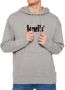 Levi's Hoodie Grijs Lange Mouw Print Logo Gray Heren - Thumbnail 1