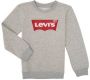 Levis Levi's Kids sweater Batwing met logo grijs melange Logo 104 - Thumbnail 2