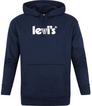 Levi's Sweater Levis Graphic Core Hoodie Donkerblauw