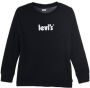 Levi s Kids Shirt met lange mouwen en labelprint model 'POSTER' - Thumbnail 1