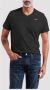 Levi's Elegante V-hals T-shirt van zwart katoen Black Heren - Thumbnail 2