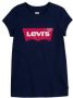 Levis Levi's Kids T-shirt Batwing met logo donkerblauw rood Meisjes Katoen Ronde hals 158-164 - Thumbnail 2