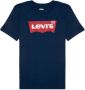 Levis Levi's Kids T-shirt Batwing met logo donkerblauw Jongens Katoen Ronde hals 110 - Thumbnail 2