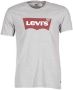 Levi's Grijze Katoenen T-Shirt met Print Gray Heren - Thumbnail 4