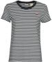 Levi's Gestreept T-shirt met Housemark Logo voor Dames Multicolor Dames - Thumbnail 2