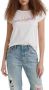 Levi's Stijlvol Logo T-shirt in wit katoen White Dames - Thumbnail 2
