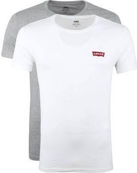 Levi's T-shirt Levis T-shirt O-Hals 2Pack