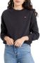 Levi's Zwarte Katoenen Trui Lange Mouwen Ronde Hals Logo Black Heren - Thumbnail 4