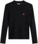Levi's Zwart Gebreid Kledingstuk met Lange Mouwen Black Dames - Thumbnail 2