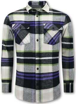 Lf Overhemd Lange Mouw Flanellen Blouse Houthakkers