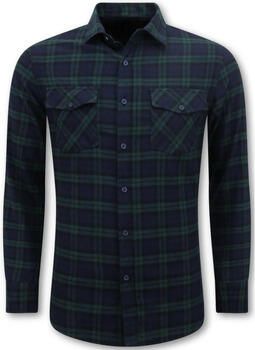 Lf Overhemd Lange Mouw Flanellen Houthakkers Blouse