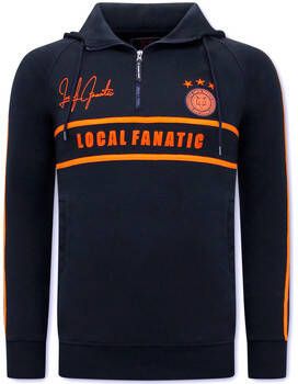 Local Fanatic Sweater Training Double Line Signed Oranje