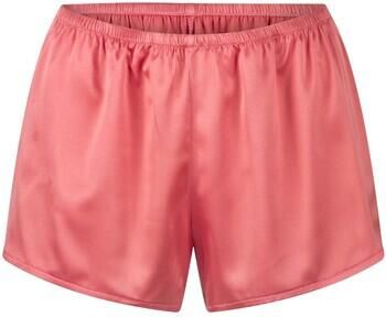 LingaDore satijnen pyjamashort koraalrood