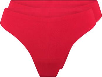 LingaDore seamless string (set van 2) rood