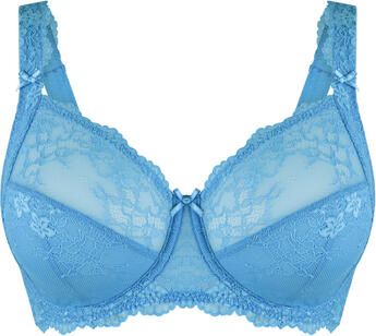 LingaDore niet-voorgevormde beugelbh Daily Full Coverage Lace blauw - Foto 3