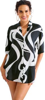 Lisca Overhemd HONOLULU Zomershirt met slipe mouwen