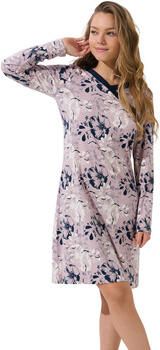 Lisca Pyjama's nachthemden Ocean Nachthemd met lange mouwen