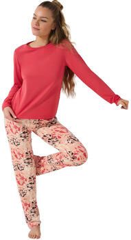 Lisca Pyjama's nachthemden Ocean Pyjamabroek grote top lange mouwen