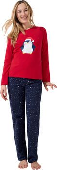 Lisca Pyjama's nachthemden Star Pyjama broek top lange mouwen Twinkle Cheek