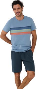 Lisca Pyjama's nachthemden TALOS Pyjama loungewear slipe broek t-shirt Men