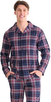 Lisca Pyjama's nachthemden Top pyjamashirt lange mouwen COSY NIGHTS