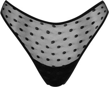 Lisca Strings RETRO string met hoge uitsnijding DOTS