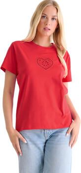 Lisca T-shirt Korte Mouw T-shirt met slipe mouwen Coeur SUMMERTIME