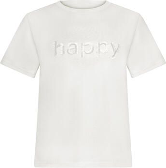 Lisca T-shirt Korte Mouw T-shirt met slipe mouwen Happy SUMMERTIME