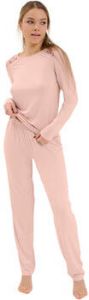 Lisca Pyjama's nachthemden Pyjama loungewear broek top lange mouwen Mirabelle