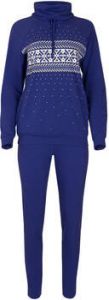 Lisca Pyjama's nachthemden Pyjama binnenkleding legging top lange mouwen Starlight