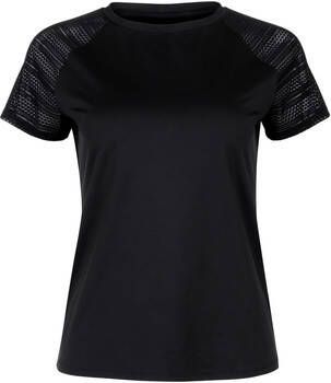 Lisca T-shirt Korte Mouw Sportshirt met korte mouwen Powerful zwart Cheek