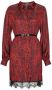 Liu Jo Casual jurk met Python Hart Red Dames - Thumbnail 2