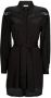 Liu Jo Tijdloze zwarte jurk met kanten details en geplooide mouwen Black Dames - Thumbnail 3