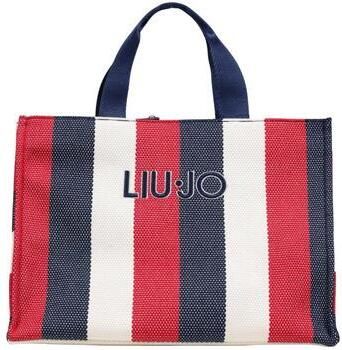 Liu Jo Boodschappentas L TOTE STRIPED CANVAS 2A6026 T2176