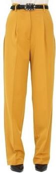 Liu Jo Donkergele Tapered Broek Yellow Dames - Foto 8