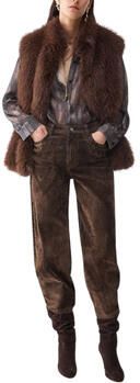 Liu Jo White Bodywarmer van imitatiebont model 'Gilet' - Foto 4