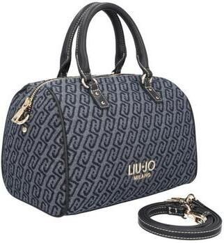 Liu Jo White Satchel in denimlook model 'Evrim' - Foto 4